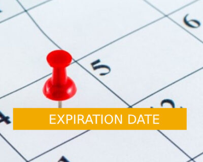 Has your self-adhesive tape reached its expiration date?