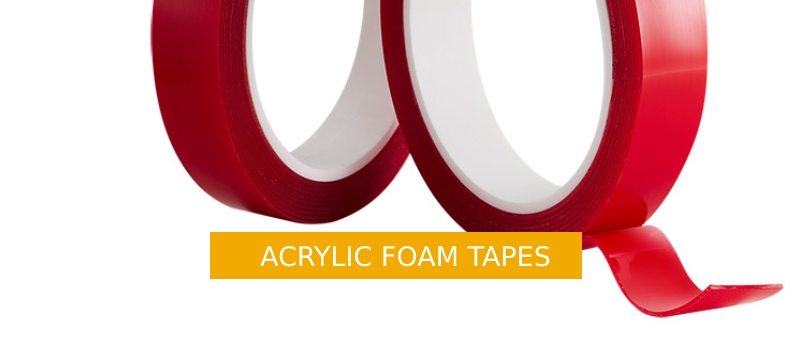 Looking for a permanent connection? Acrylic Foam Tapes!