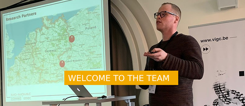 Let’s introduce to you… our new colleague Jarne!